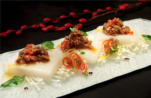 1.水豆豉蒸深海银鳕鱼 Steamed Codfish with Fermented Blank Bean.jpg