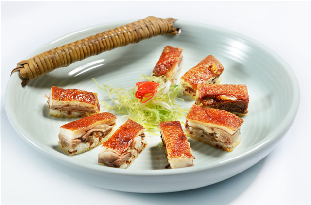 糯米煎鹅方 pan-fried goose meat and sticky rice with dried shrimp, mushroom and sausage.jpg