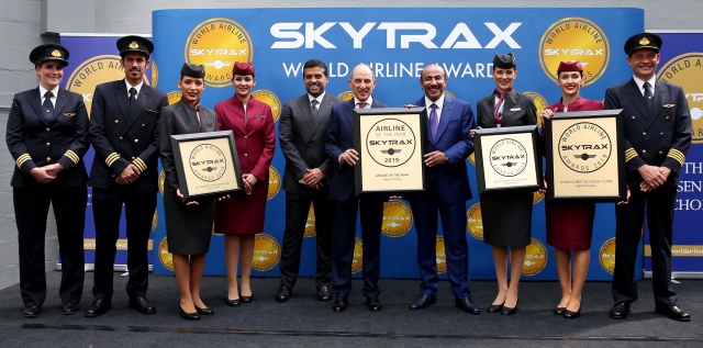 batch_卡塔尔航空在2019 Skytrax世界航空大奖上获得四项殊荣.jpg