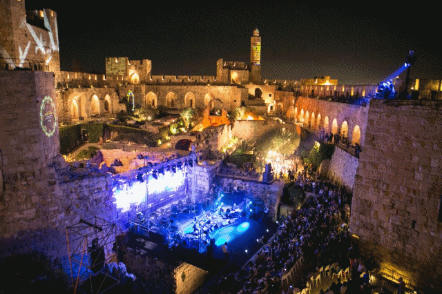 batch_tower of david museum at night during Mekudeshet Festival.gif